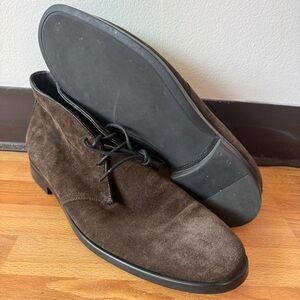 To boot New York Adam Derrick Orleans suede chukka boots brown made in Italy 12
